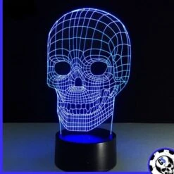 Geometric Skull Lamp(Geometric Skull Lamp) -Crewskull geometric skull lamp 717