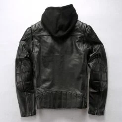 Ghost Rider (Skull Leather Jacket)(Ghost Rider Skull Leather Jacket) -Crewskull ghost rider skull leather jacket 781