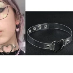 Gothic Heart Choker(Gothic Heart Choker) -Crewskull gothic heart choker 621