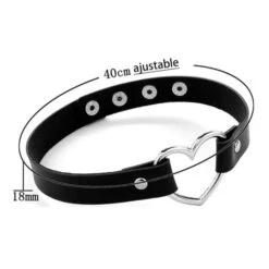 Gothic Heart Choker(Gothic Heart Choker) -Crewskull gothic heart choker 863