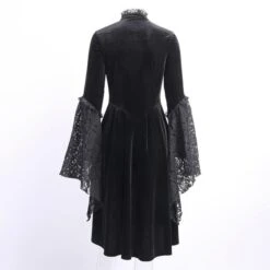 Gothic Lolita Dress - Victorian Style Fit And Flare Mini Dress(Gothic Lolita Dress) 14 Gothic Lolita Dress - Victorian Style Fit And Flare Mini Dress(Gothic Lolita Dress) -Crewskull gothic lolita dress 593