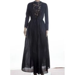 Gothic Victorian Dress - Elegant Floor-Length Satin Gown(Gothic Victorian Dress) 12 Gothic Victorian Dress - Elegant Floor-Length Satin Gown(Gothic Victorian Dress) -Crewskull gothic victorian dress 761