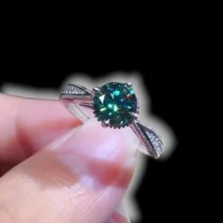 Green Amber Ring(Green Amber Rin)