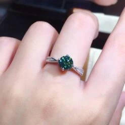 Green Amber Ring(Green Amber Rin) -Crewskull green amber ring 999