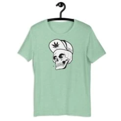 Green Skull Shirt(Green Skull Shirt) -Crewskull green skull shirt 258