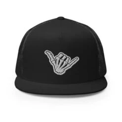 Hang Loose Skull Trucker Cap(Hang Loose Skull Trucker Cap) 20 Hang Loose Skull Trucker Cap(Hang Loose Skull Trucker Cap) -Crewskull hang loose skull trucker cap 233