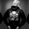 Harley Davidson Skull Hoodie(Harley Davidson Skull Hoodie) -Crewskull harley davidson skull hoodie
