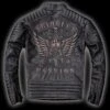 Heavy Skull Leather Jacket(Heavy Skull Leather Jacket) -Crewskull heavy skull leather jacket 380