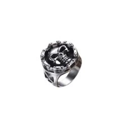 Hell's Chain Skull Ring(Hells Chain) -Crewskull hells chain skull ring 833
