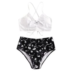 High Waist Skull Bikini(High Waist Skull Bikini)