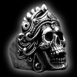 Hindu Skull Ring(Hindu Skull Ring) -Crewskull hindu skull ring 385