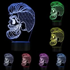 Hipster Skull Lamp(Hipster Skull Lamp) -Crewskull hipster skull lamp 741