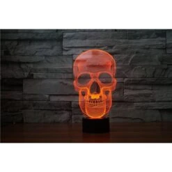 Human Skull Lamp(Human Skull Lamp) -Crewskull human skull lamp 761