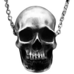 Human Skull Necklace(Human Skull Necklace) -Crewskull human skull necklace 311