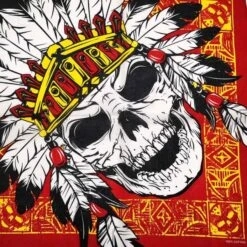 Indian Skull Bandana(Indian Skull Bandana)