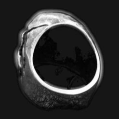 Large Skull Ring(Large Skull Ring 316l Stainless Steel) -Crewskull large skull ring 983