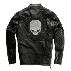 Leather Jacket With Skull(Leather Jacket With Skull) 12 Leather Jacket With Skull(Leather Jacket With Skull) -Crewskull leather jacket with skull 394
