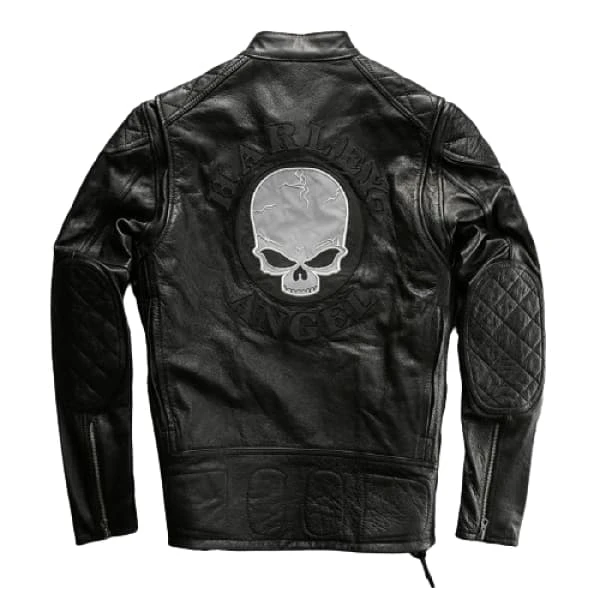 Leather Jacket With Skull(Leather Jacket With Skull) 4 Leather Jacket With Skull(Leather Jacket With Skull) - Image 2