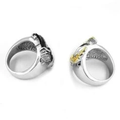 Live To Ride Biker Ring - High-quality Stainless Steel, Silver, Gold(Live To Ride Biker Ring High Quality Stainless Steel Silver Gold) -Crewskull live to ride biker ring 998