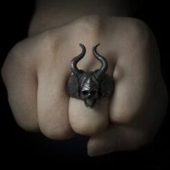 Maleficent Skull Ring(Maleficent Skull Ring) -Crewskull maleficent skull ring 487