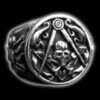 Masonic Ring With Skull(Masonic Ring With Skull)