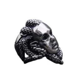 Men's Medusa Ring(Mens Medusa Ring) -Crewskull mens medusa ring 950
