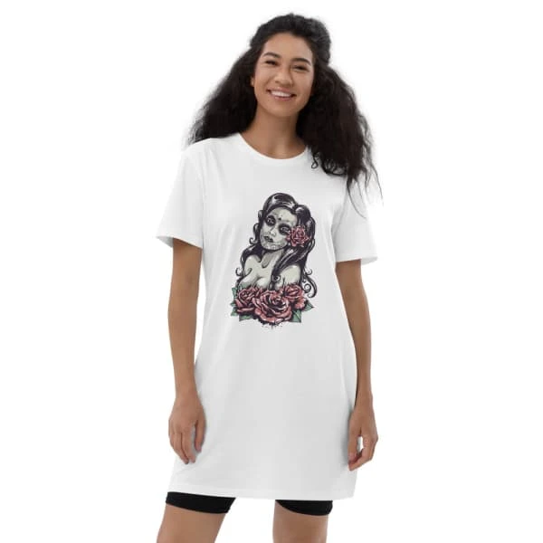 Mexican Sugar Skull Dress(Mexican Sugar Skull Dress) 4 Mexican Sugar Skull Dress(Mexican Sugar Skull Dress) - Image 2