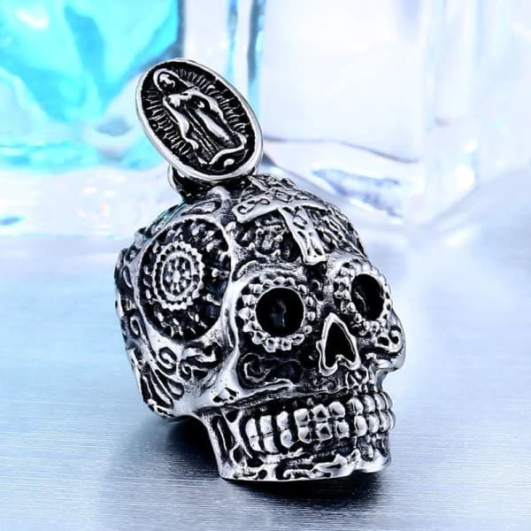 Mexican Sugar Skull Necklace(Mexican Sugar Skull Necklace) 11 Mexican Sugar Skull Necklace(Mexican Sugar Skull Necklace) - Image 9