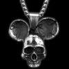 Mickey Mouse Skull Necklace(Mickey Mouse Skull Necklace) -Crewskull mickey mouse skull necklace 912