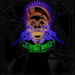 Military Skull Lamp(Military Skull Lamp)