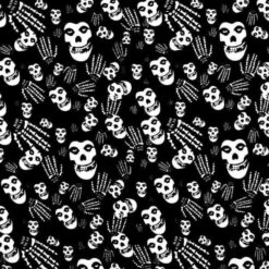 Misfits Skull Bandana(Misfits Skull Bandana 100 Cotton Soft Fabric)