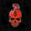 Money Bag Skull Patch(Money Bag Skull Patch) -Crewskull money bag skull patch 358