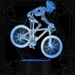 Mountain Bike Skull Lamp(Mountain Bike Skull Lamp)