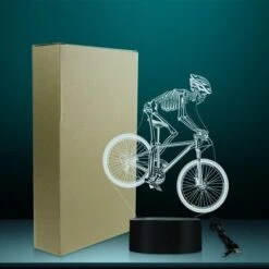 Mountain Bike Skull Lamp(Mountain Bike Skull Lamp) -Crewskull mountain bike skull lamp 386