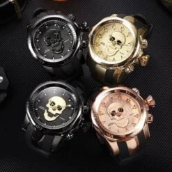 Nautilus Skull Design Quartz Watch(Nautilus Skull Design Quartz Watch) -Crewskull nautilus 864