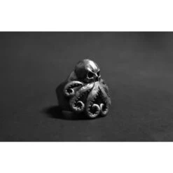 Octopus Skull Punk Ring(Octopus Skull Punk Ring) -Crewskull octopus skull punk ring 308