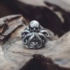 Octopus Skull Punk Ring(Octopus Skull Punk Ring) -Crewskull octopus skull punk ring 762