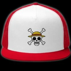 One Piece Skull Trucker Cap(One Piece Skull Trucker Cap)