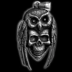 Owl Skull Necklace(Owl Skull Necklace)