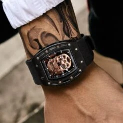 Phantom Skull Watch - Scratchproof, Waterproof, Quartz Movement(Phantom Skull Watch) -Crewskull phantom 267
