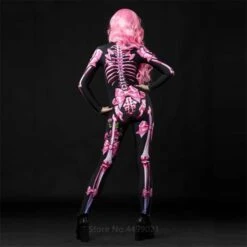 Pink Skeleton Costume(Pink Skeleton Costume) -Crewskull pink skeleton costume 228