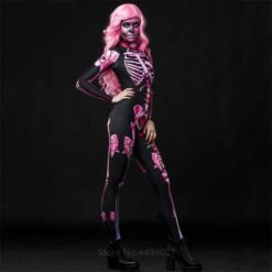 Pink Skeleton Costume(Pink Skeleton Costume)