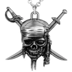 Pirate Necklace(Pirate Necklace) -Crewskull pirate necklace 999