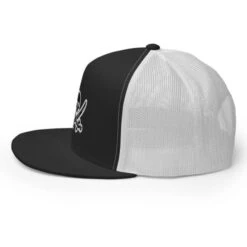 Pirate Skull Trucker Cap(Pirate Skull Trucker Cap) -Crewskull pirate skull trucker cap 162