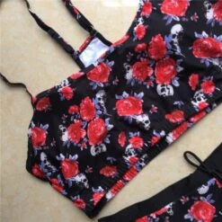 Plus Size Skull Swimwear(Plus Size Skull Swimwear) -Crewskull plus size skull swimwear 241