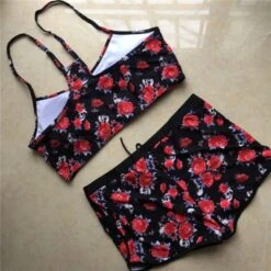 Plus Size Skull Swimwear(Plus Size Skull Swimwear) -Crewskull plus size skull swimwear 579