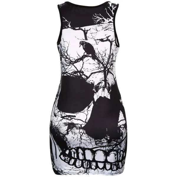Printed Skull Dress(Cheap Skull Dresses) 6 Printed Skull Dress(Cheap Skull Dresses) - Image 4