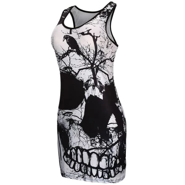 Printed Skull Dress(Cheap Skull Dresses) 8 Printed Skull Dress(Cheap Skull Dresses) - Image 6