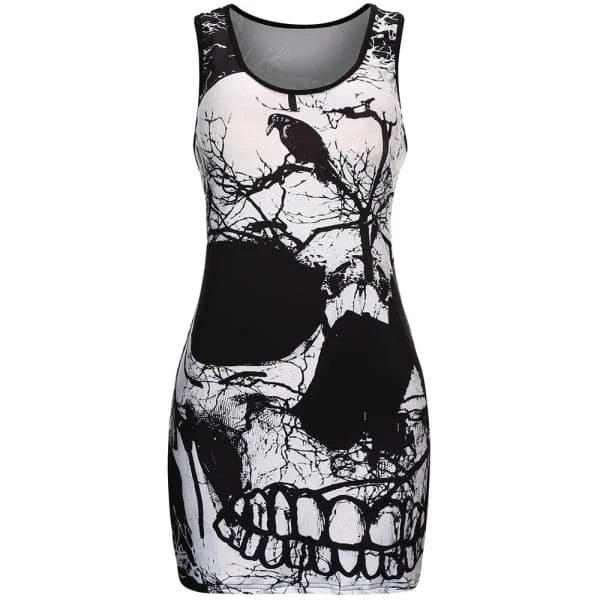 Printed Skull Dress(Cheap Skull Dresses) 5 Printed Skull Dress(Cheap Skull Dresses) - Image 3