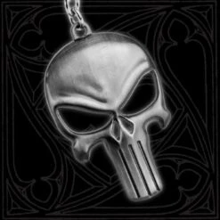 Punisher Keychain(Punisher Keychain) -Crewskull punisher keychain 864